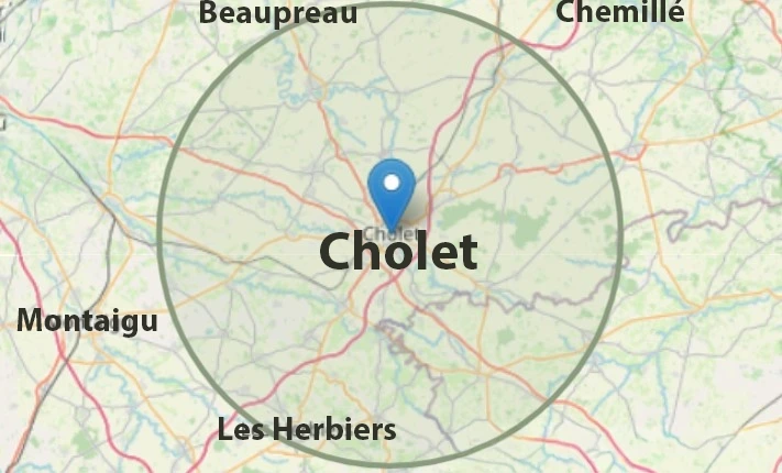 Zone d’intervention Kasoar Home – Cholet et alentours